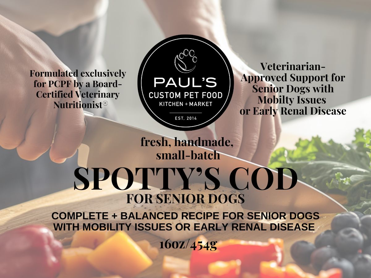 Spotty's Cod for Senior Dogs