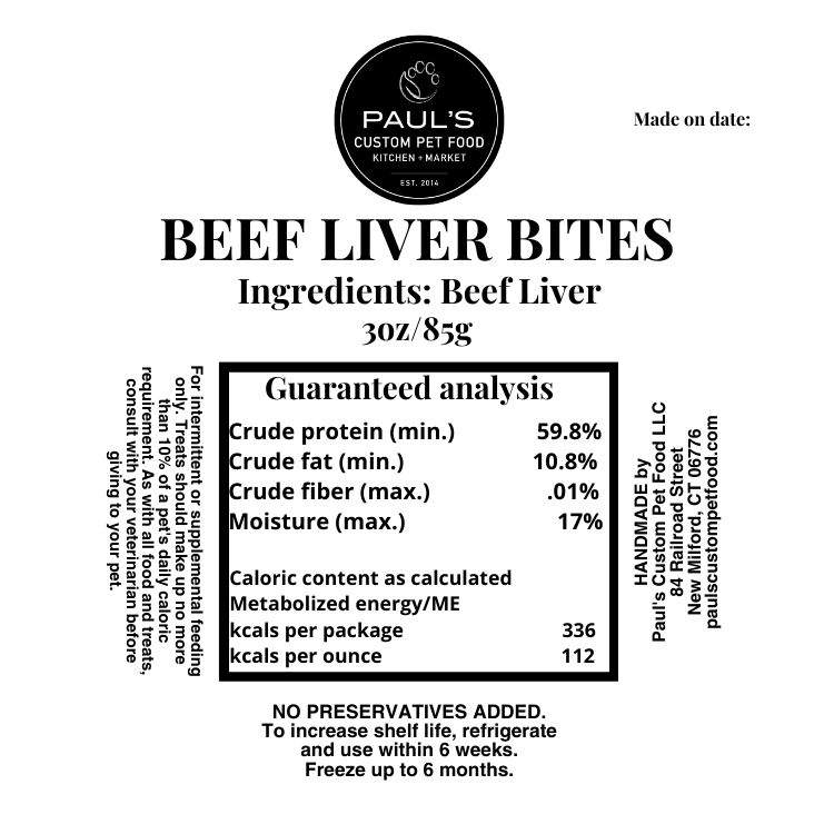 Beef Liver Bites