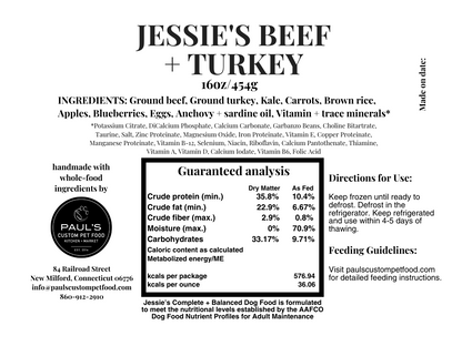 Jessie’s Beef + Turkey Jambalaya with Blueberries