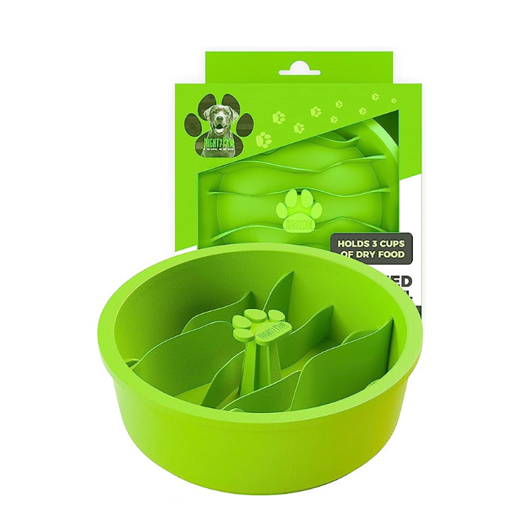 Mighty Paw Dog Slow-Feeder Bowl