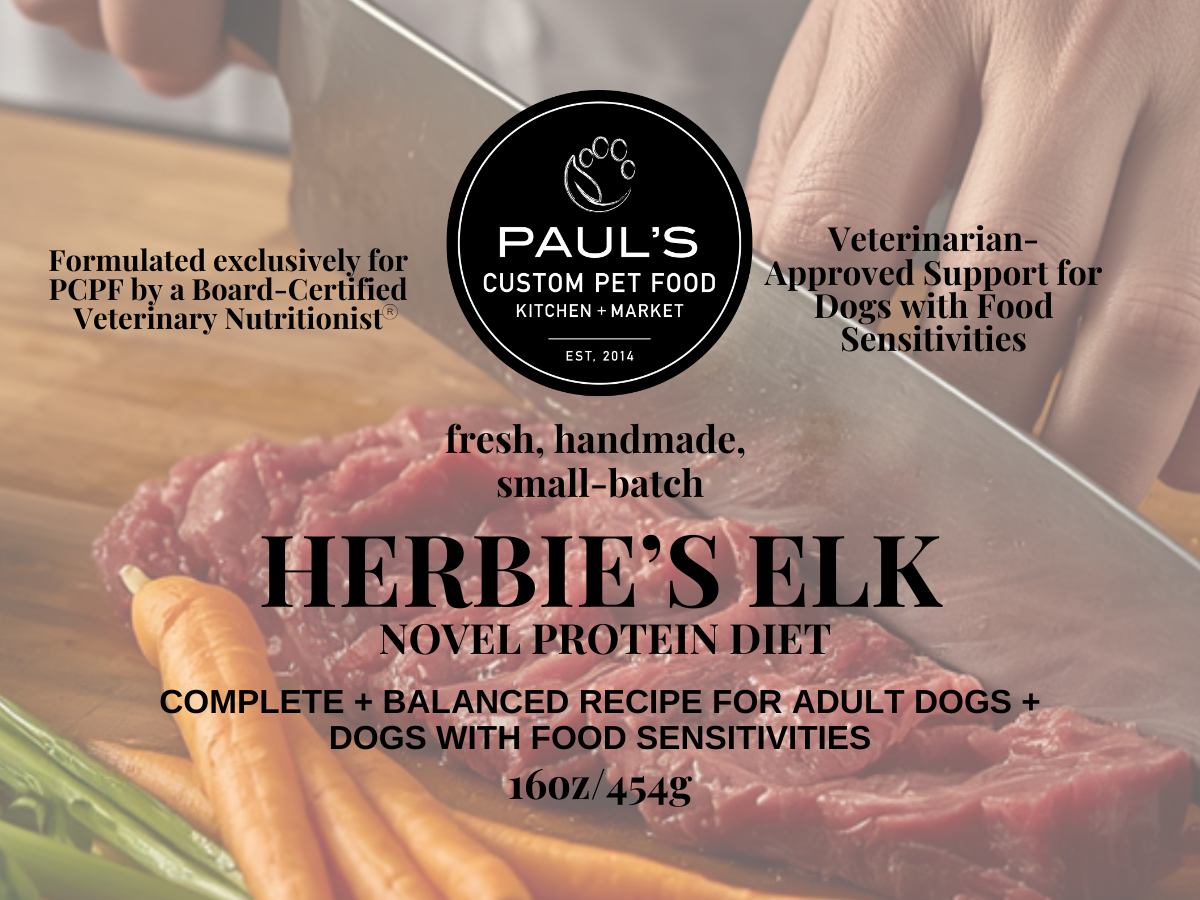 Herbie's Elk for Food-Sensitive Support (STANDARD COST)
