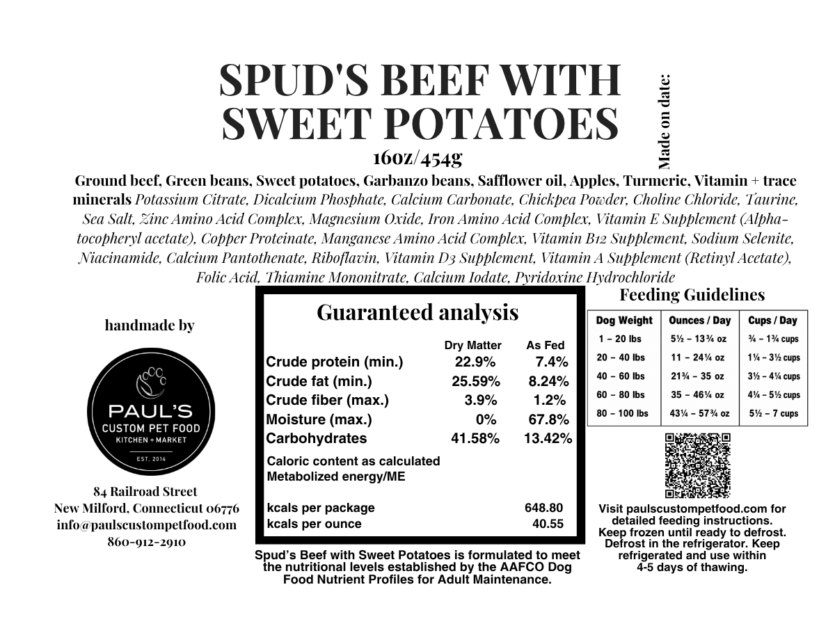 Spud's Beef with Veggies