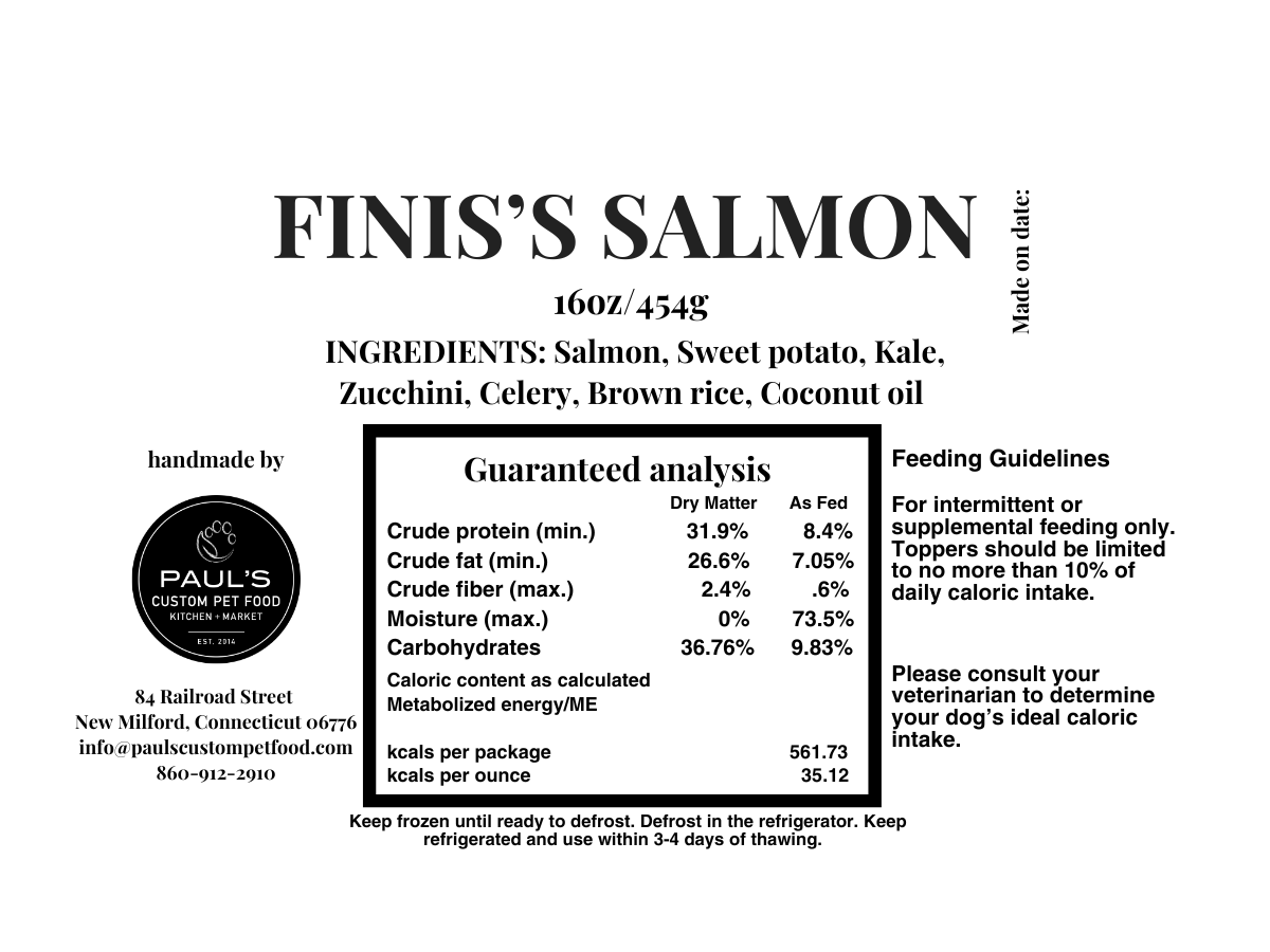 Finis’s Salmon Topper