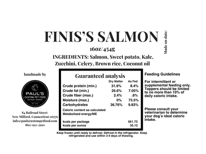 Finis’s Salmon Topper
