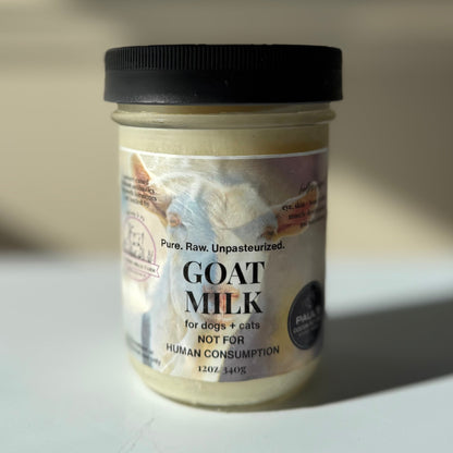 Raw Goat Milk for Pets