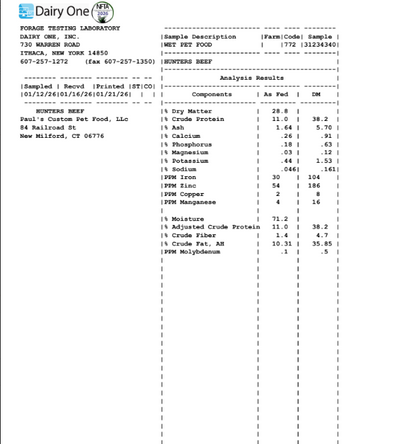 Hunter's Beef with Greens