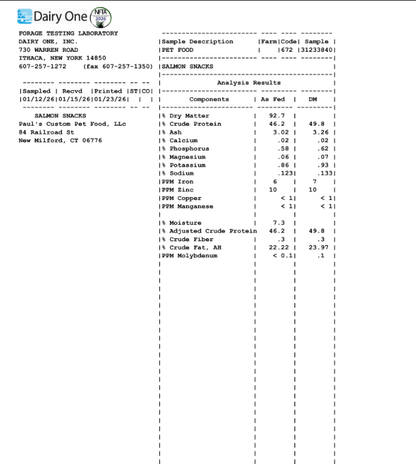 Stormin's Salmon Snacks