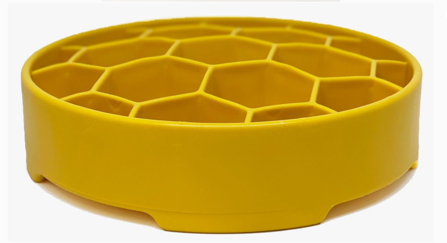 Soda Pup Honeycomb Slow Feeder Bowl