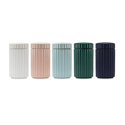 Ripple Ceramic Treat Jar